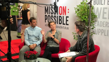 (L-R): Surfdome's Adam Hall and A Plastic Planet's Henri Allen sit down with edie's Matt Mace in the first episode of the Mission Possible sofa interviews